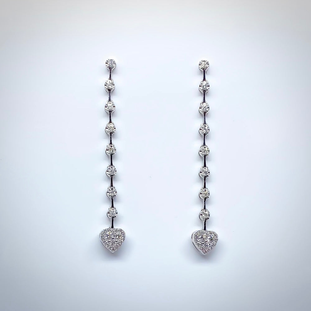 Arracada My Diamonds Cuore - Estrada Joiers 