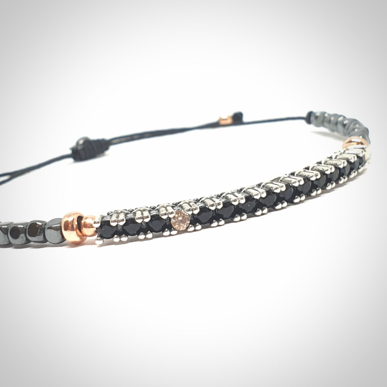 Polsera My Gemstones Hematites - Estrada Joiers 