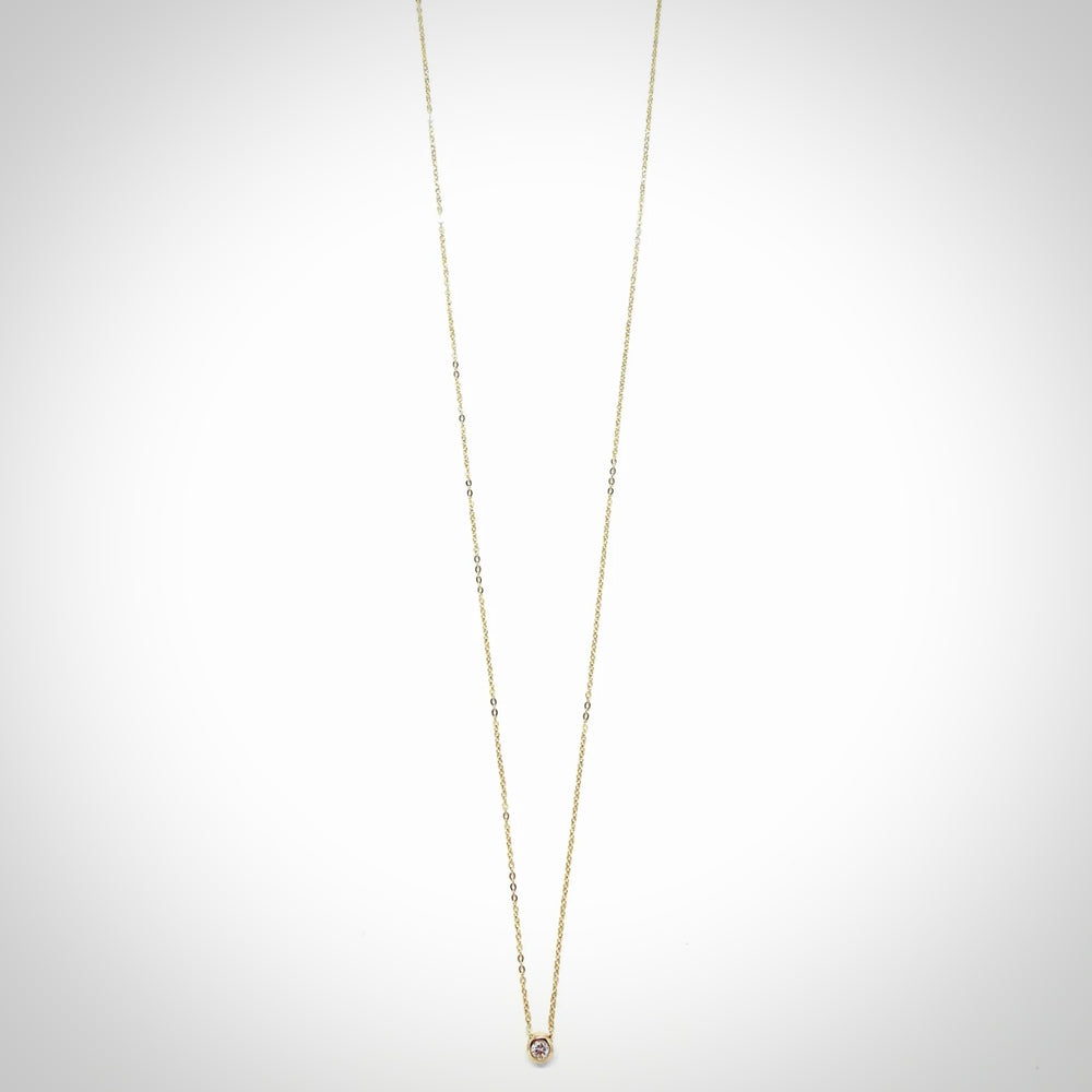 Collar My Diamonds round yellow gold - Estrada Joiers 