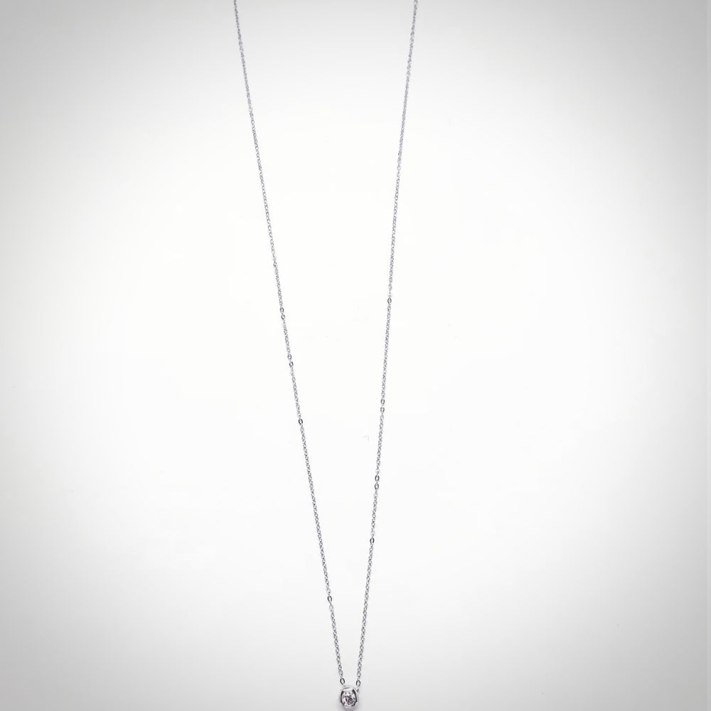 Collar My Diamonds round white gold - Estrada Joiers 