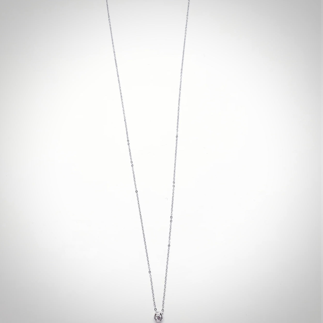 Collar My Diamonds round white gold - Estrada Joiers 