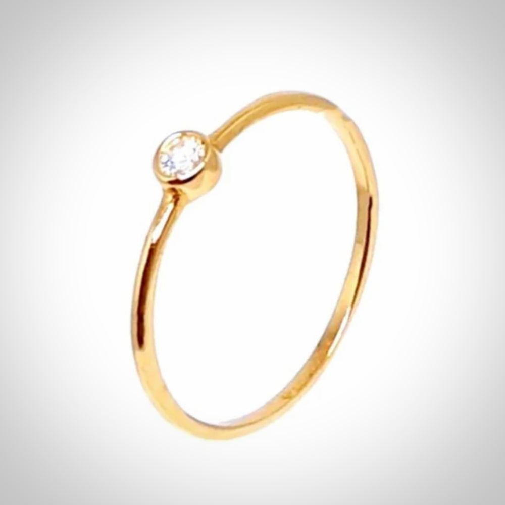 Anell My Diamonds Round Yellow - Estrada Joiers 