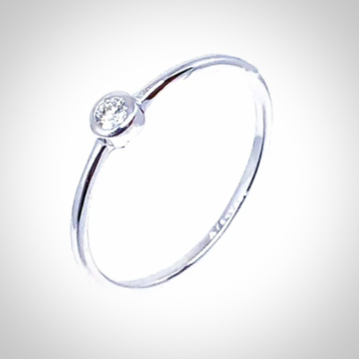 Anell My Diamonds Round White - Estrada Joiers 